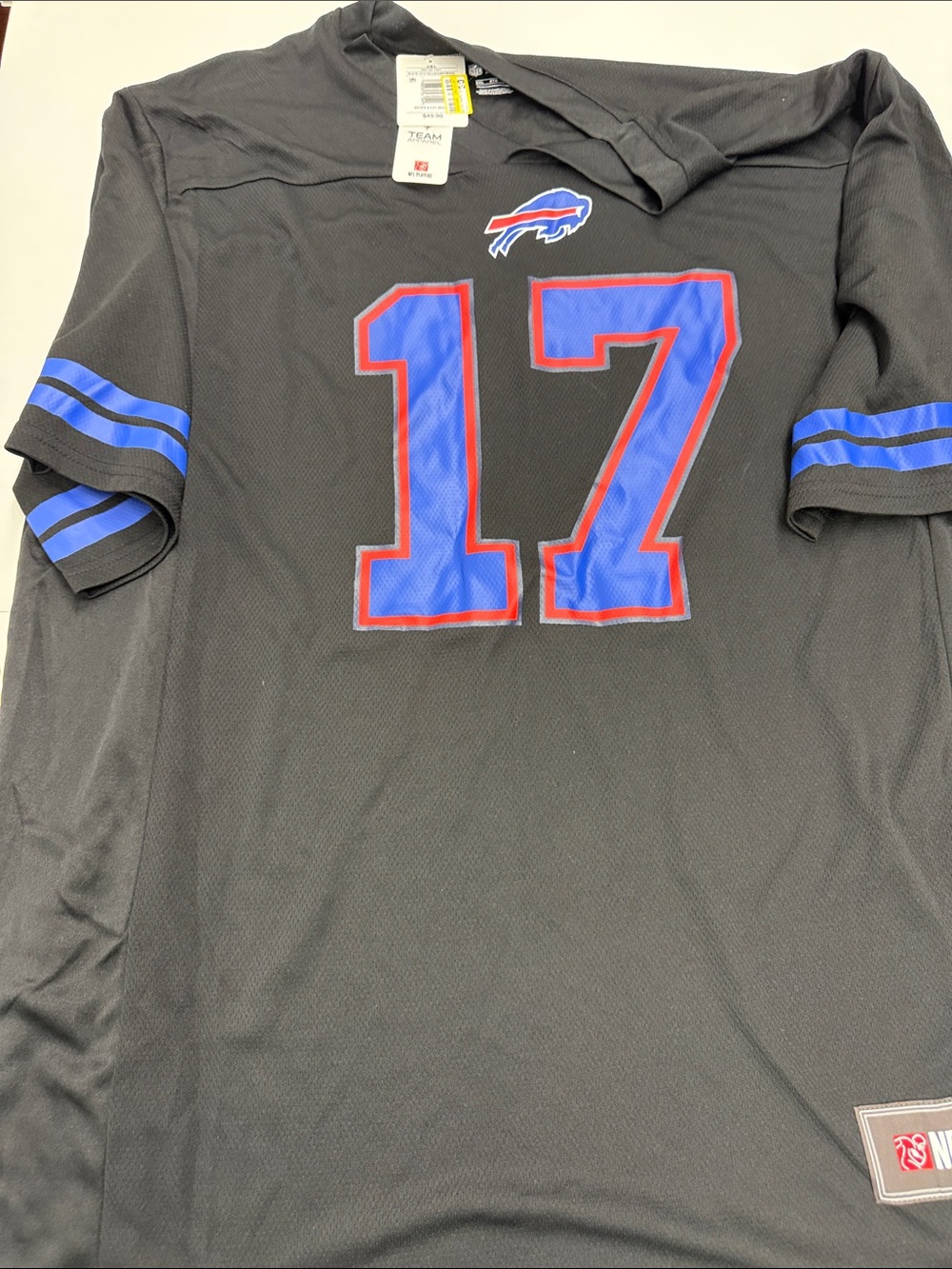 NEW NFL Bills #17 Allen Jersey 2XL